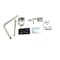 Retrac Hood-Mount Stainless Safety Mirror Mounting Assembly 14in to 19in Adjustment 604696 - alternate 2